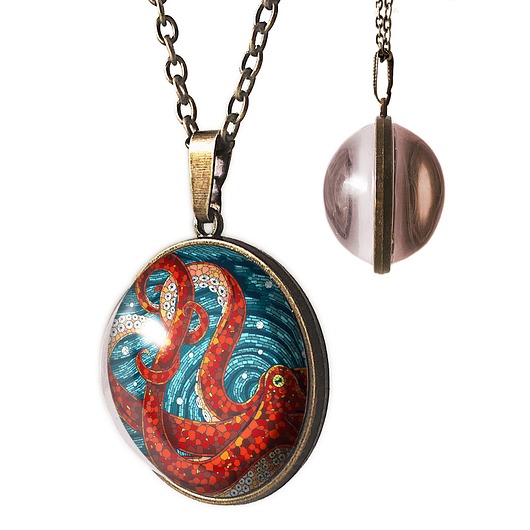Dwustronny medalion Kraken - 0616 EGGinEGG