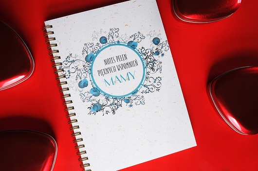 notatniki i albumy Notes pełen pięknych wspomnień Mamy na Dzień Matki