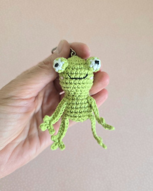 Akcesoria pozostałe Żabka breloczek