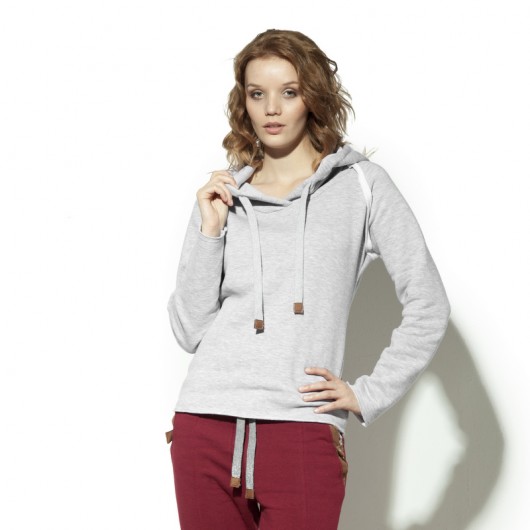 Bluza z kapturem na podszewce Bozzolo