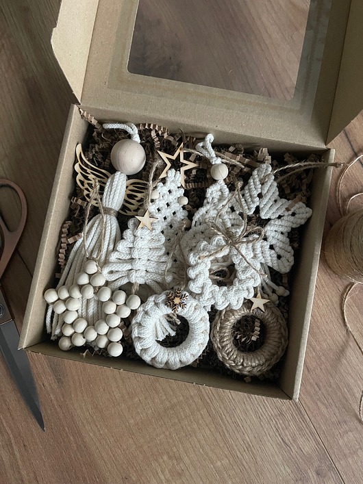 ozdoby choinkowe Zestaw ozdób choinkowych 9 sztuk