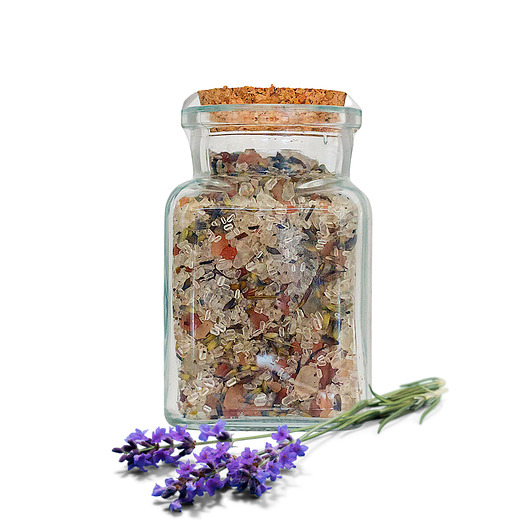 produkty do kąpieli Sól kąpielowa Lawenda