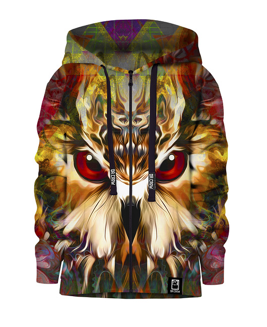 bluzy dla dziewczynki Bluza Zamek Dziewczynka DR.CROW Owl
