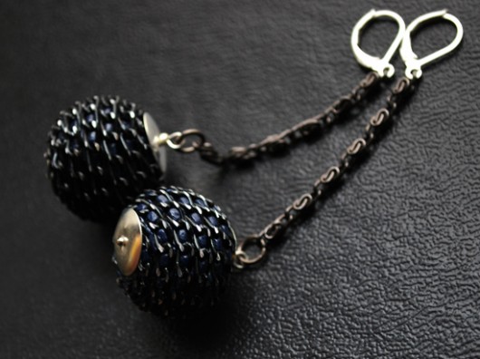 Chain bombs - kolczyki Buy or Die
