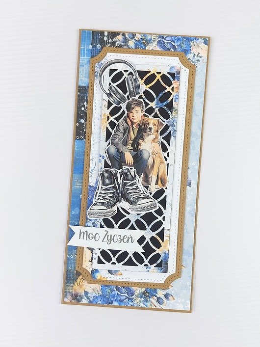 kartki scrapbooking Kartka uniwersalna Kolekcja młodzieżowa 1