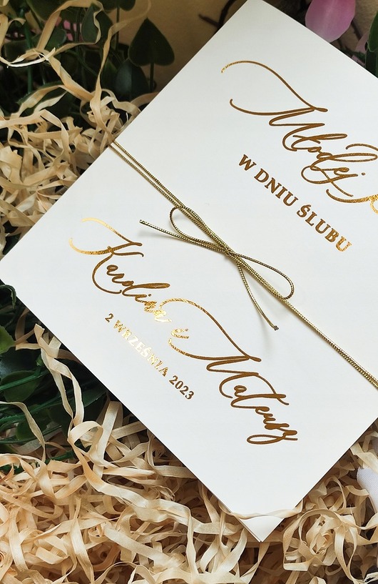 kartki okolicznościowe - wydruki Kartka okolicznościowa dla Pary Młodej na ślub