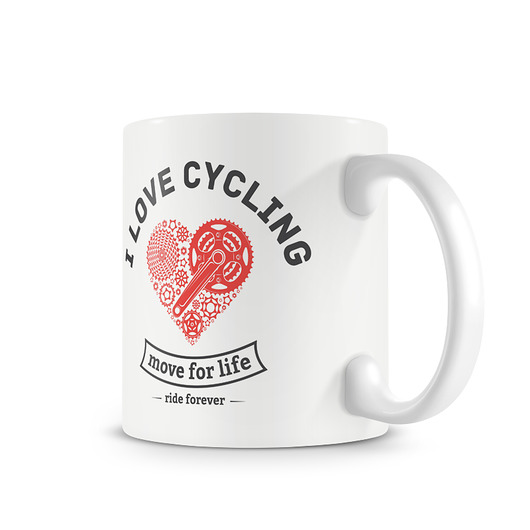 kubki Kubek. I love cycling