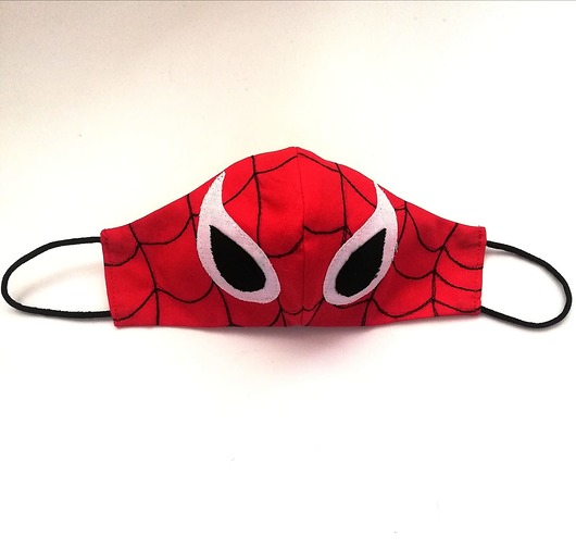 maseczka dziecięca spiderman Martha Stark