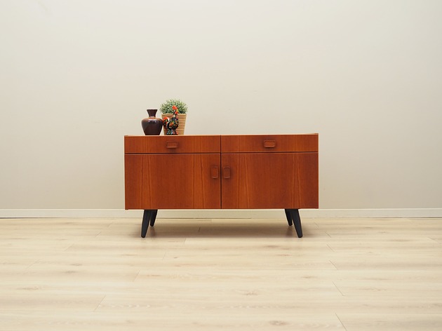 komody i szafki Szafka tekowa, duński design, lata 70, produkcja: Denka