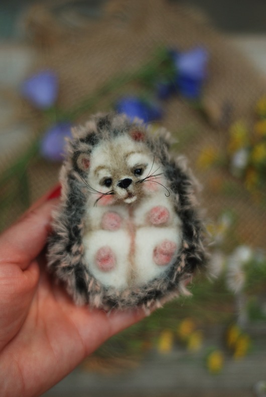 misie i maskotki Jeżyk Miniaturka-III