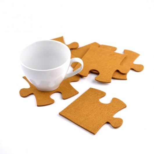 puzzle pod kubek marsz ! felt label