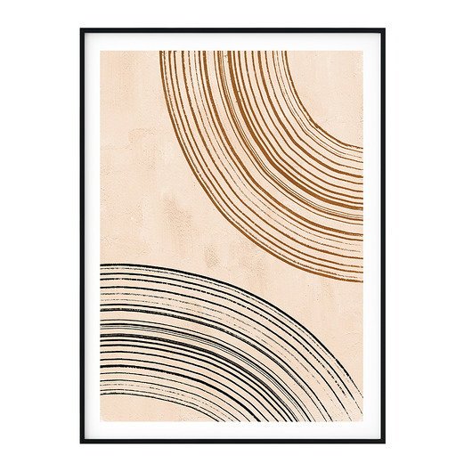 Plakat skandynawski Abstract Poster no. 14 myscandi