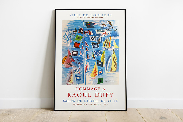 plakaty Raoul Dufy - Exhibition Poster