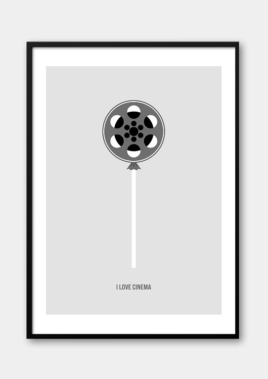 plakaty Plakat I Love Cinema