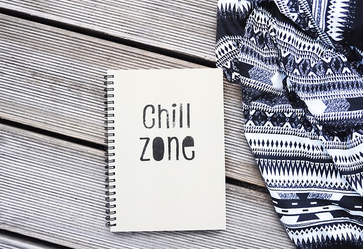notatniki i albumy Chill zone, notatnik