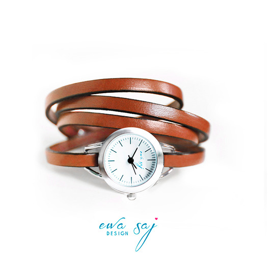 Summer simple  -zegarek -orange Ewa Saj Fotografie