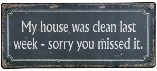 inne Szyld Clean House graphite