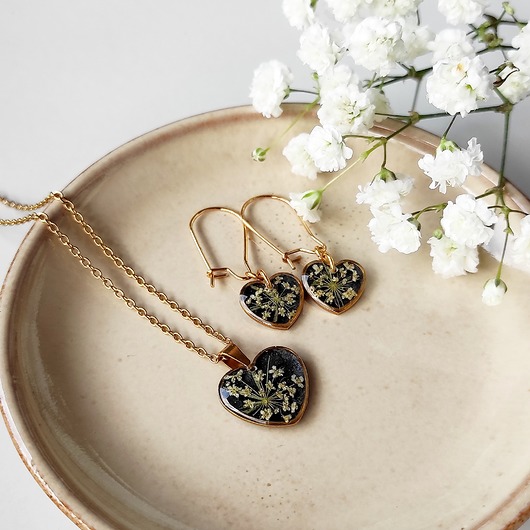 komplet biżuterii Komplet biżuterii ze stali chirurgicznej