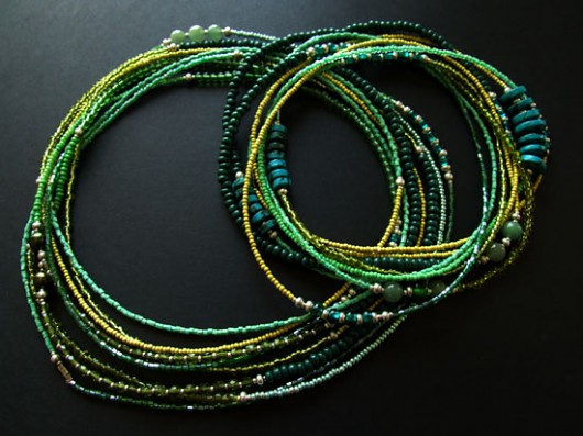 Green - 2 naszyjniki Buy or Die