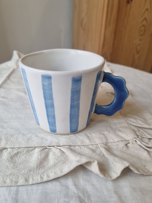 kubki Kubek ceramiczny PASKI