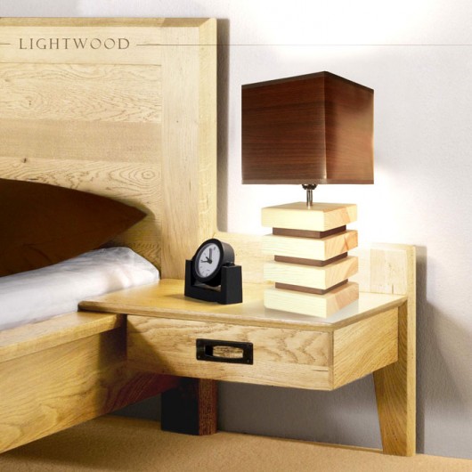 Lampa nocna, stołowa LW10 sosna Lightwood