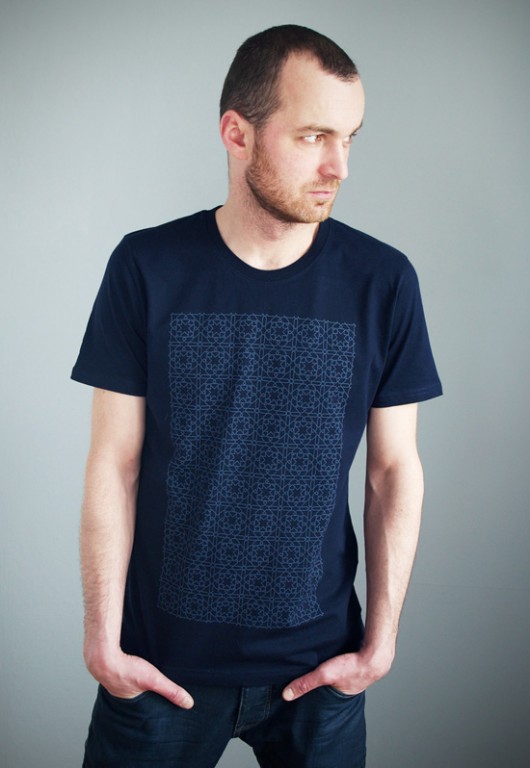 Samarkand. Bawełna Organiczna. T-shirt męski. mmhm