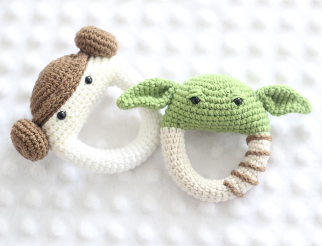Zestaw grzechotek Leia i YODA ArtyhaKids