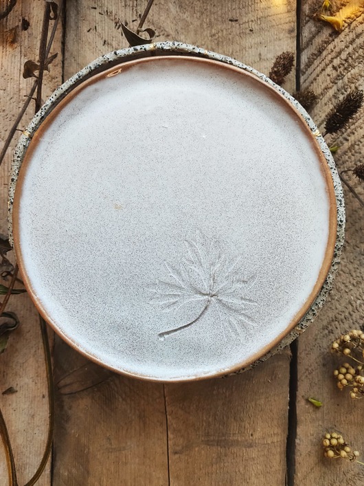 Ceramiczny talerz 20 cm POTPOTSTUDIO