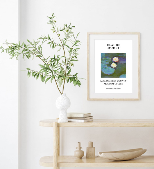 plakaty PLAKAT Monet, plakat wystawowy, impresjonizm