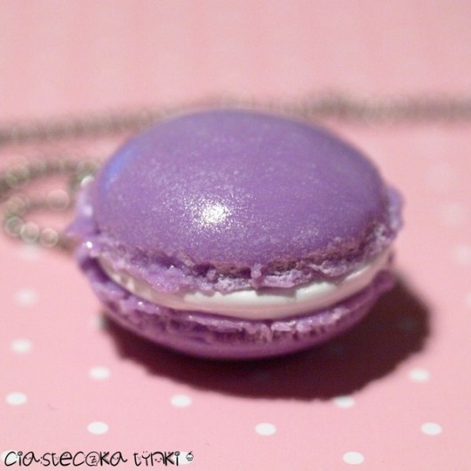 naszyjnik macaroon ciasteczkatynki