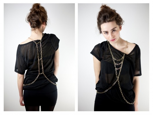 Body Chain Golden Dust