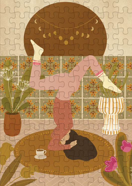 inne Puzzle Upside Down 1000 w eco woreczku