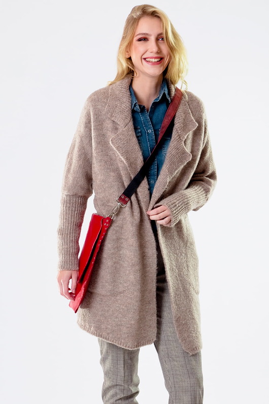 Kardigan FIO PIKO - BEIGE Pracownia FIO
