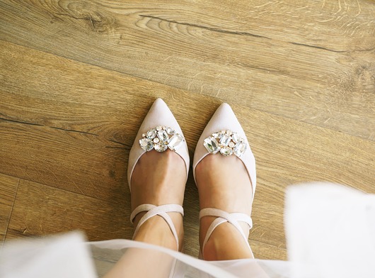 Klipsy do butów Coquet - Glamour Silver Coquet