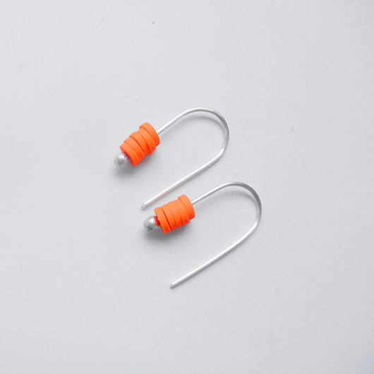 kolczyki z kamieniami Kolczyki OKRĄG