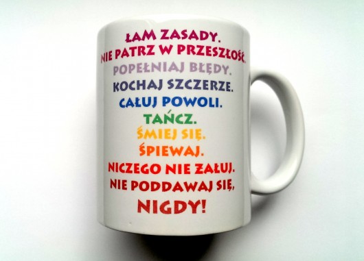 KUBEK Nie poddawaj się FarrowDesign