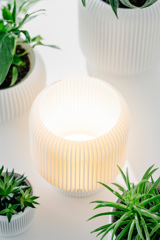 dekoracje świetlne Lampa 71L01.WHITE / bezprzewodowa / dotykowa