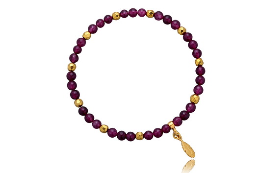 BRANSOLETKA SREBRO 925 GRANAT Coccola JEWELLERY