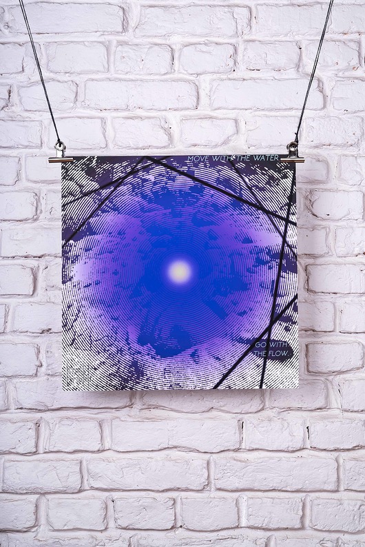 Plakat Water  50x50 Streetfusion Graphics