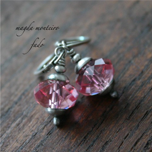 kryształ swarovski minimalistycznie {rose} fado