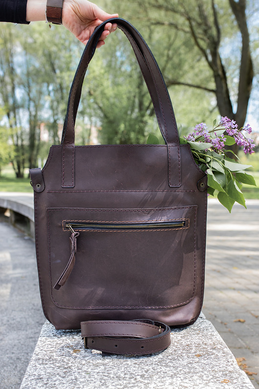 torby na ramię Torba skórzana damska hand made