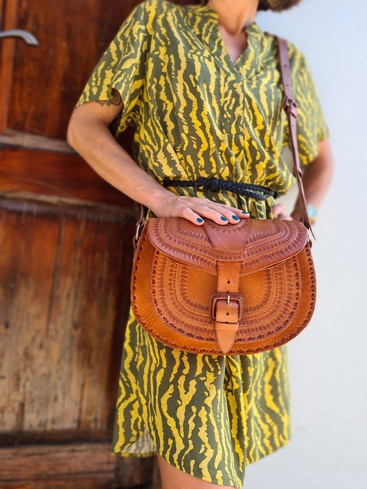 torby na ramię Torebka skórzana ręcznie robiona góralska Isabel na ramię skóra