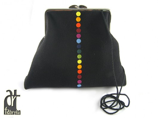 FILCOWE TOREBKI - rainbow.dots.7 art fabryka