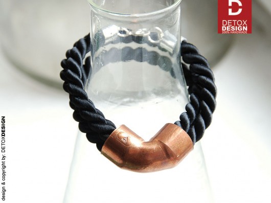 bransoletka 'Krystaliczność regulowana 08' DETOXDESIGN
