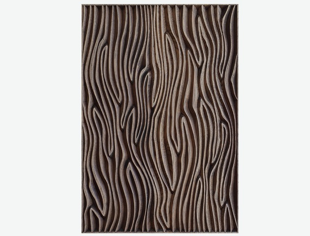 Ozdoby na ścianę Drewniany panel ścienny Serenity 90x61cm