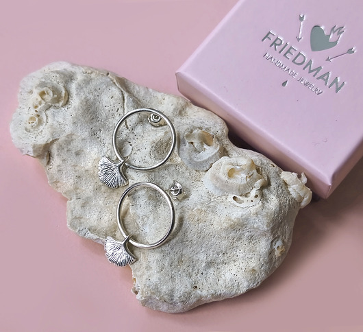 kolczyki srebrne Kolczyki Nature - srebro 925