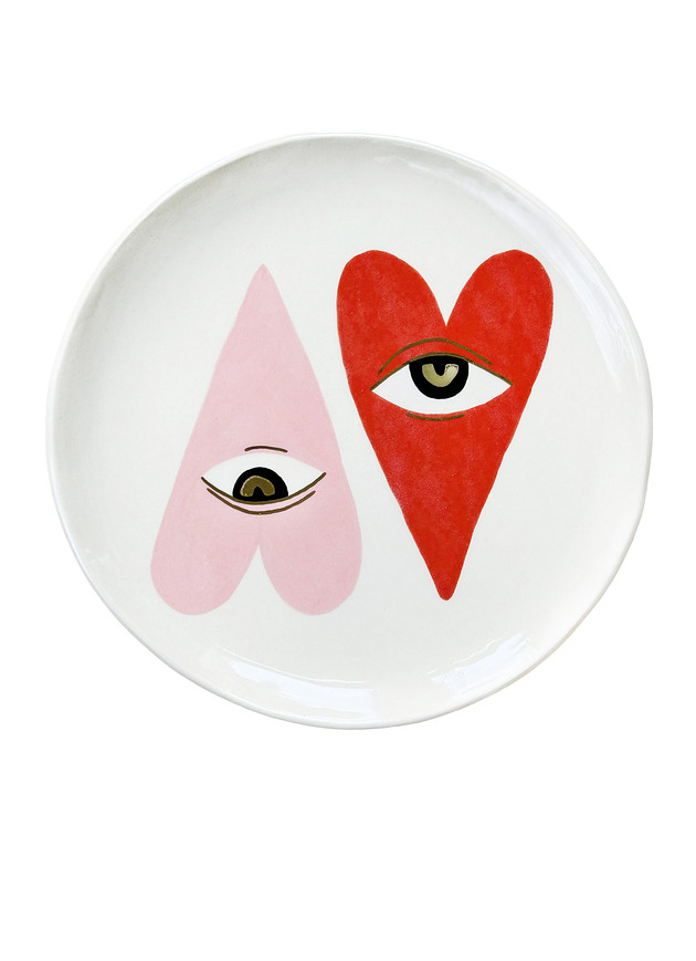 talerze, miski Talerz Serca