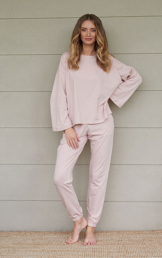 piżamy damskie piżama KIMONO LONG SET