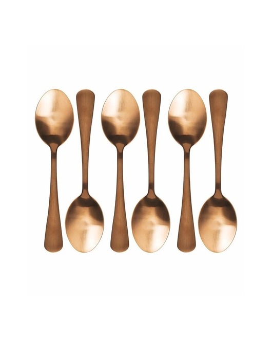 Zestaw 6 Łyżeczek Copper MIA home
