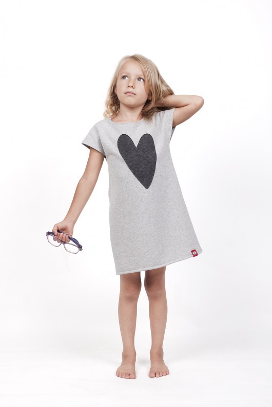 Sukienka Glitter Heart - 10 - zam. specj. familove